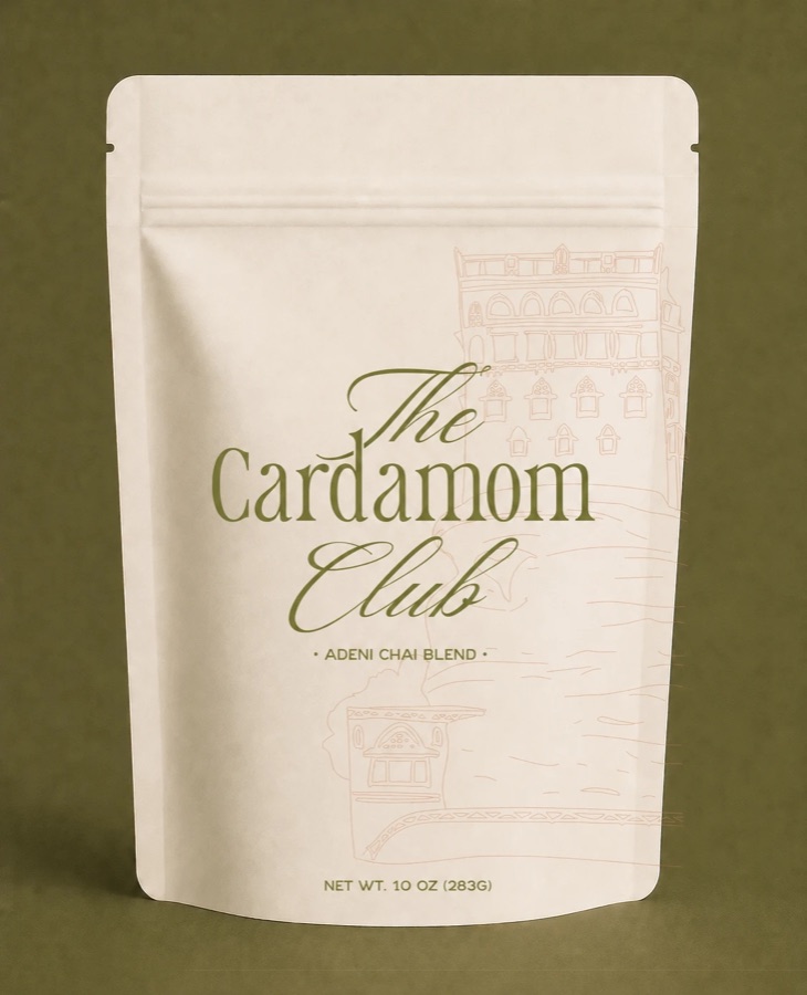 The Cardamom Club — Adeni Chai Blend pouch